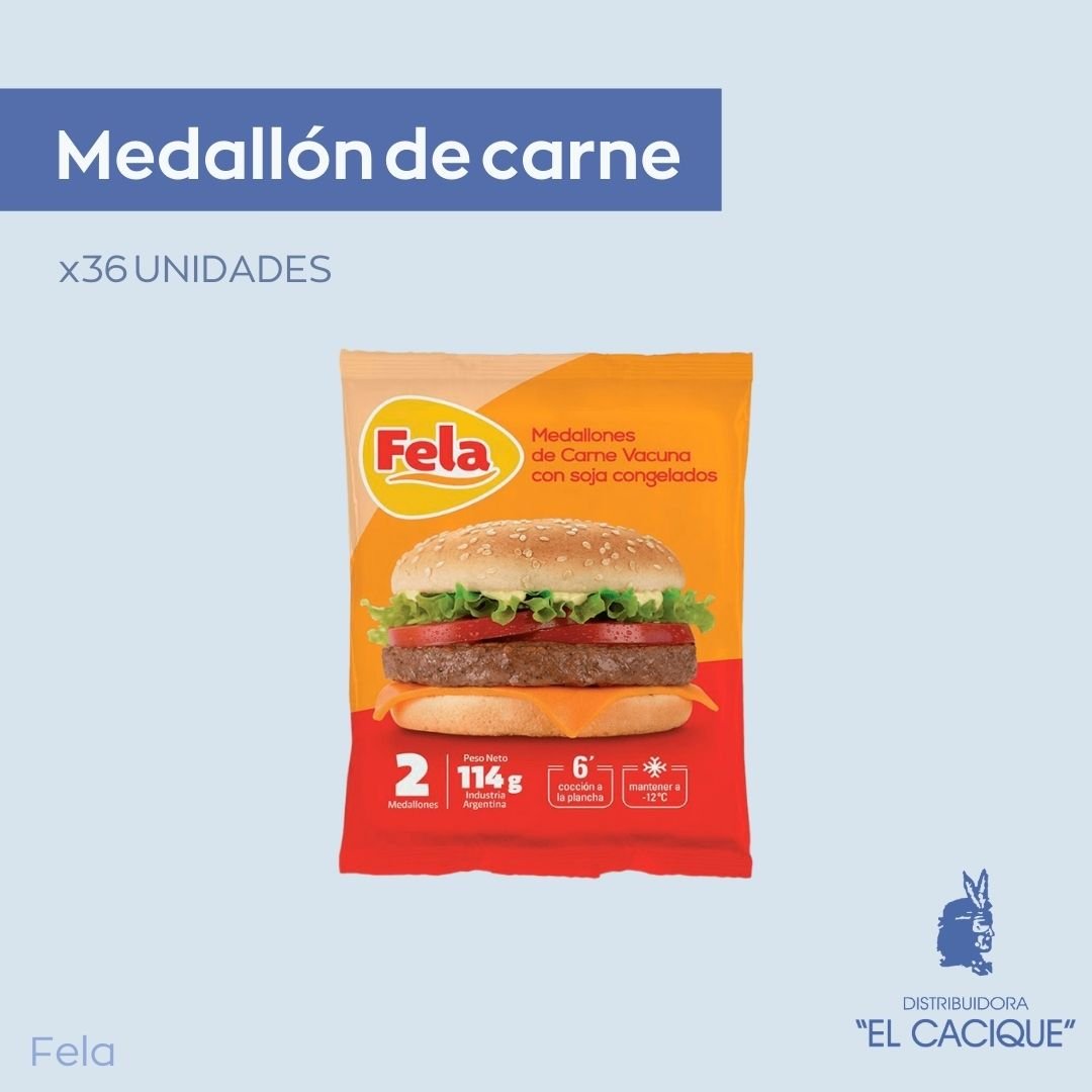 MEDALLON DE CARNE X 36 UN. FELA